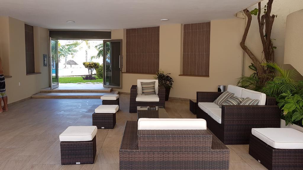 Departamento Frente Al Mar - Kiara Apartamento Cancún Exterior foto